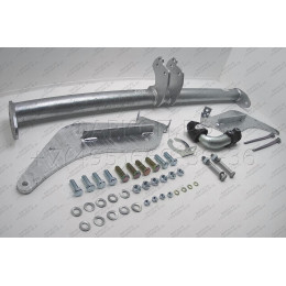M091A GALIA Полностью оцинкованный фаркоп на Ford Ranger 1996-2007, 2007-2012, Mazda B2500 1996-2007, Mazda BT-50 2007-2012. Тип шара: A. Установка без снятия и выреза бампера. Нагру