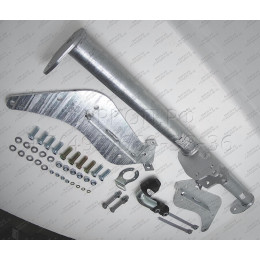 M091A GALIA Полностью оцинкованный фаркоп на Ford Ranger 1996-2007, 2007-2012, Mazda B2500 1996-2007, Mazda BT-50 2007-2012. Тип шара: A. Установка без снятия и выреза бампера. Нагру