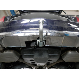 M127A GALIA Полностью оцинкованный фаркоп на Mercedes GLK-Class x204 2008-2015. Подрозетник убирается за бампер. Тип шара: A. Невидимый вырез бампера. Нагрузки: 2