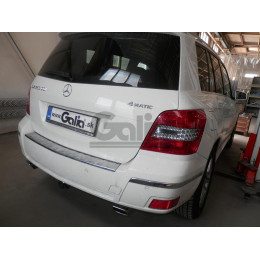 M127A GALIA Полностью оцинкованный фаркоп на Mercedes GLK-Class x204 2008-2015. Подрозетник убирается за бампер. Тип шара: A. Невидимый вырез бампера. Нагрузки: 2
