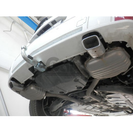 M127A GALIA Полностью оцинкованный фаркоп на Mercedes GLK-Class x204 2008-2015. Подрозетник убирается за бампер. Тип шара: A. Невидимый вырез бампера. Нагрузки: 2