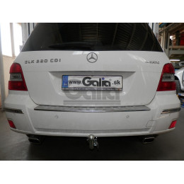 M127A GALIA Полностью оцинкованный фаркоп на Mercedes GLK-Class x204 2008-2015. Подрозетник убирается за бампер. Тип шара: A. Невидимый вырез бампера. Нагрузки: 2