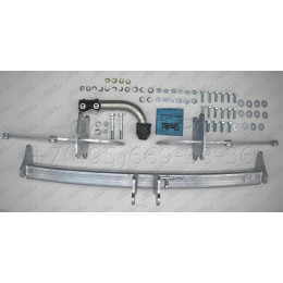 M127A GALIA Полностью оцинкованный фаркоп на Mercedes GLK-Class x204 2008-2015. Подрозетник убирается за бампер. Тип шара: A. Невидимый вырез бампера. Нагрузки: 2