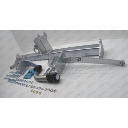 M127A GALIA Полностью оцинкованный фаркоп на Mercedes GLK-Class x204 2008-2015. Подрозетник убирается за бампер. Тип шара: A. Невидимый вырез бампера. Нагрузки: 2