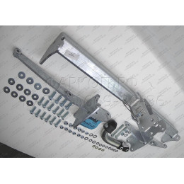 M127A GALIA Полностью оцинкованный фаркоп на Mercedes GLK-Class x204 2008-2015. Подрозетник убирается за бампер. Тип шара: A. Невидимый вырез бампера. Нагрузки: 2