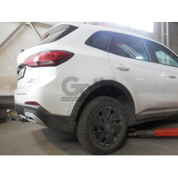 M152C GALIA Полностью оцинкованный фаркоп на MG ZS 2024-, MG ZS Hybrid+ 2024-. Тип шара: C (горизонтальный съемный). Установка без выреза бампера. Нагрузки: 1000/60 