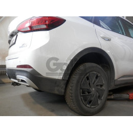 M152C GALIA Полностью оцинкованный фаркоп на MG ZS 2024-, MG ZS Hybrid+ 2024-. Тип шара: C (горизонтальный съемный). Установка без выреза бампера. Нагрузки: 1000/60 