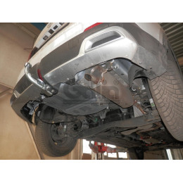 M152C GALIA Полностью оцинкованный фаркоп на MG ZS 2024-, MG ZS Hybrid+ 2024-. Тип шара: C (горизонтальный съемный). Установка без выреза бампера. Нагрузки: 1000/60 