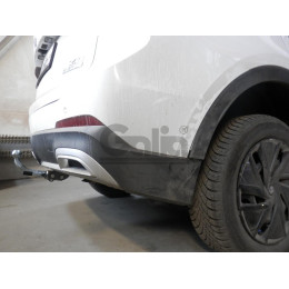 M152C GALIA Полностью оцинкованный фаркоп на MG ZS 2024-, MG ZS Hybrid+ 2024-. Тип шара: C (горизонтальный съемный). Установка без выреза бампера. Нагрузки: 1000/60 