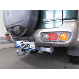 N027A GALIA Полностью оцинкованный фаркоп на Ford Maverick 1993-2000, Nissan Terrano 1993-2002. Тип шара: A. Установка без снятия и выреза бампера. Нагрузки: 3000/120 кг, мас