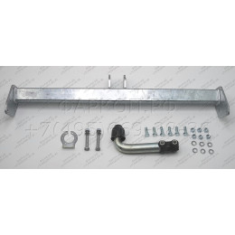 N027A GALIA Полностью оцинкованный фаркоп на Ford Maverick 1993-2000, Nissan Terrano 1993-2002. Тип шара: A. Установка без снятия и выреза бампера. Нагрузки: 3000/120 кг, мас
