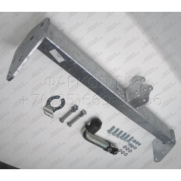 N027A GALIA Полностью оцинкованный фаркоп на Ford Maverick 1993-2000, Nissan Terrano 1993-2002. Тип шара: A. Установка без снятия и выреза бампера. Нагрузки: 3000/120 кг, мас