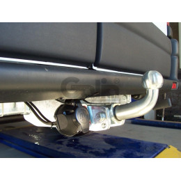 N047A GALIA Полностью оцинкованный фаркоп на Nissan Interstar 1998-2010, Opel Movano A 1999-2010, Renault Master 1998-2010. Тип шара: A. Установка без снятия и выреза бампера. Нагру