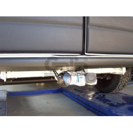 N047A GALIA Полностью оцинкованный фаркоп на Nissan Interstar 1998-2010, Opel Movano A 1999-2010, Renault Master 1998-2010. Тип шара: A. Установка без снятия и выреза бампера. Нагру