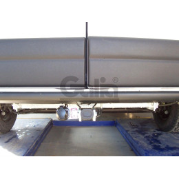 N047A GALIA Полностью оцинкованный фаркоп на Nissan Interstar 1998-2010, Opel Movano A 1999-2010, Renault Master 1998-2010. Тип шара: A. Установка без снятия и выреза бампера. Нагру