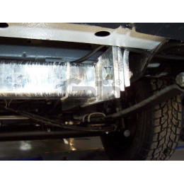 N047A GALIA Полностью оцинкованный фаркоп на Nissan Interstar 1998-2010, Opel Movano A 1999-2010, Renault Master 1998-2010. Тип шара: A. Установка без снятия и выреза бампера. Нагру