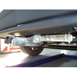 N047A GALIA Полностью оцинкованный фаркоп на Nissan Interstar 1998-2010, Opel Movano A 1999-2010, Renault Master 1998-2010. Тип шара: A. Установка без снятия и выреза бампера. Нагру