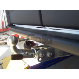 N047A GALIA Полностью оцинкованный фаркоп на Nissan Interstar 1998-2010, Opel Movano A 1999-2010, Renault Master 1998-2010. Тип шара: A. Установка без снятия и выреза бампера. Нагру