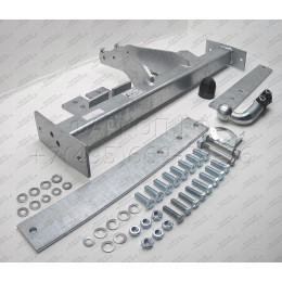 N047A GALIA Полностью оцинкованный фаркоп на Nissan Interstar 1998-2010, Opel Movano A 1999-2010, Renault Master 1998-2010. Тип шара: A. Установка без снятия и выреза бампера. Нагру