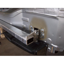 N053A GALIA Полностью оцинкованный фаркоп на Nissan Juke 2WD 2011-2019. Подрозетник убирается за бампер. Шар перекрывает противотуманную фару. Тип шара: A. Н