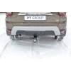 NTE-12-991122.00 PT GROUP Фаркоп на Renault Duster 2010-2021, 2021-2022, Nissan Terrano 2014-2022, Renault Kaptur 2016-2022 без подрезки бампера. Тип шара: E (легкосъемный шар под квадрат). Нагрузки: 1600/75 кг, масса фаркопа 16,8 кг (без электрики в комп