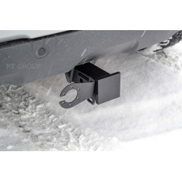 NTE-12-991122.00 PT GROUP Фаркоп на Renault Duster 2010-2021, 2021-2022, Nissan Terrano 2014-2022, Renault Kaptur 2016-2022 без подрезки бампера. Тип шара: E (легкосъемный шар под квадрат). Наг