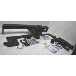 NTE-12-991122.00 PT GROUP Фаркоп на Renault Duster 2010-2021, 2021-2022, Nissan Terrano 2014-2022, Renault Kaptur 2016-2022 без подрезки бампера. Тип шара: E (легкосъемный шар под квадрат). Наг