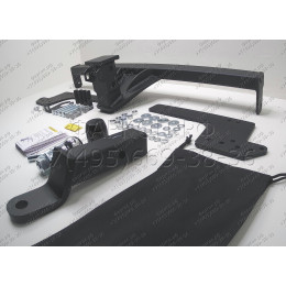 NTE-12-991122.00 PT GROUP Фаркоп на Renault Duster 2010-2021, 2021-2022, Nissan Terrano 2014-2022, Renault Kaptur 2016-2022 без подрезки бампера. Тип шара: E (легкосъемный шар под квадрат). Наг