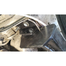 H.N30.A HALTY Фаркоп на Nissan Serena C26 2WD/4WD комплектация Highway Star, без парктроников 2010-2016. Требуется подрезка бампера. Тип шара: A. Нагрузки: 750/75 кг, масса 