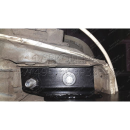 H.N30.A HALTY Фаркоп на Nissan Serena C26 2WD/4WD комплектация Highway Star, без парктроников 2010-2016. Требуется подрезка бампера. Тип шара: A. Нагрузки: 750/75 кг, масса 
