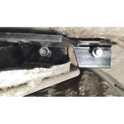H.N30.A HALTY Фаркоп на Nissan Serena C26 2WD/4WD комплектация Highway Star, без парктроников 2010-2016. Требуется подрезка бампера. Тип шара: A. Нагрузки: 750/75 кг, масса фаркопа 17 кг