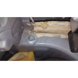 H.N30.A HALTY Фаркоп на Nissan Serena C26 2WD/4WD комплектация Highway Star, без парктроников 2010-2016. Требуется подрезка бампера. Тип шара: A. Нагрузки: 750/75 кг, масса 