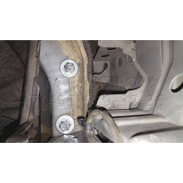 H.N30.A HALTY Фаркоп на Nissan Serena C26 2WD/4WD комплектация Highway Star, без парктроников 2010-2016. Требуется подрезка бампера. Тип шара: A. Нагрузки: 750/75 кг, масса 