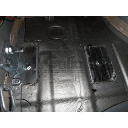 O045C GALIA Полностью оцинкованный фаркоп на Opel Vectra C седан/хетчбек 2002-2008. Подрозетник убирается за бампер. Тип шара: C (горизонтальный съемный). У