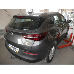 P046A GALIA Полностью оцинкованный фаркоп на Citroen C5 Aircross 2019-, Peugeot 3008 2016-2024, кроме GT line, Opel Grandland X 2017-2021, Opel Grandland 2021-. Подрозетник убирается за бампер.