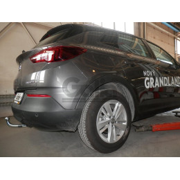 P046A GALIA Полностью оцинкованный фаркоп на Citroen C5 Aircross 2019-, Peugeot 3008 2016-2024, кроме GT line, Opel Grandland X 2017-2021, Opel Grandland 2021-. Подрозетник убирается за бампер.
