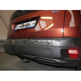 P046A GALIA Полностью оцинкованный фаркоп на Citroen C5 Aircross 2019-, Peugeot 3008 2016-2024, кроме GT line, Opel Grandland X 2017-2021, Opel Grandland 2021-. Подрозетник убирается за бампер.