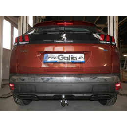 P046A GALIA Полностью оцинкованный фаркоп на Citroen C5 Aircross 2019-, Peugeot 3008 2016-2024, кроме GT line, Opel Grandland X 2017-2021, Opel Grandland 2021-. Подрозетник убирается за бампер.