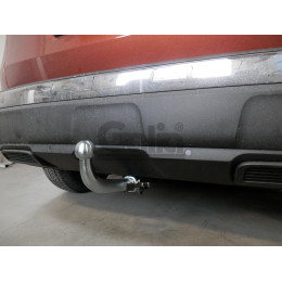 P046A GALIA Полностью оцинкованный фаркоп на Citroen C5 Aircross 2019-, Peugeot 3008 2016-2024, кроме GT line, Opel Grandland X 2017-2021, Opel Grandland 2021-. Подрозетник убирается за бампер.