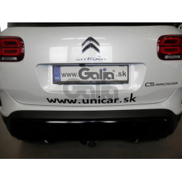 P046A GALIA Полностью оцинкованный фаркоп на Citroen C5 Aircross 2019-, Peugeot 3008 2016-2024, кроме GT line, Opel Grandland X 2017-2021, Opel Grandland 2021-. Подрозетник убирается за бампер.