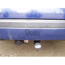 R018A GALIA Полностью оцинкованный фаркоп на Renault Megane I универсал 1996-2003. Тип шара: A. Установка без снятия и выреза бампера. Нагрузки: 1350/65 кг, масса 