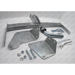 R018A GALIA Полностью оцинкованный фаркоп на Renault Megane I универсал 1996-2003. Тип шара: A. Установка без снятия и выреза бампера. Нагрузки: 1350/65 кг, масса 