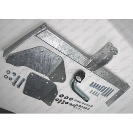 R018A GALIA Полностью оцинкованный фаркоп на Renault Megane I универсал 1996-2003. Тип шара: A. Установка без снятия и выреза бампера. Нагрузки: 1350/65 кг, масса 