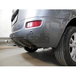 R092A GALIA Полностью оцинкованный фаркоп на Renault Koleos 2008-2016. Подрозетник убирается за бампер. Тип шара: A. Без выреза бампера. Нагрузки: 2000/100 кг, ма