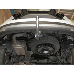 R099A GALIA Полностью оцинкованный фаркоп на Renault Scenic 2016-2022, Renault Grand Scenic 2016-2022. Подрозетник убирается за бампер. Тип шара: A. Установка без выреза б