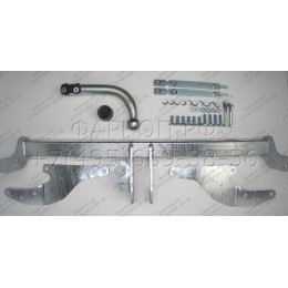 R099A GALIA Полностью оцинкованный фаркоп на Renault Scenic 2016-2022, Renault Grand Scenic 2016-2022. Подрозетник убирается за бампер. Тип шара: A. Установка без выреза б