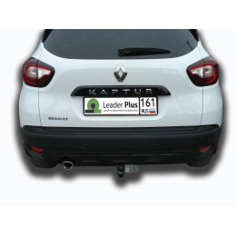 R116-A Лидер-плюс ТСУ для Renault Kaptur 2016-2022 без снятия и выреза бампера. Нагрузки: 1200/75 кг, масса фаркопа 13,6 кг (без электрики в комплекте)