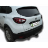 R116-A Лидер-плюс ТСУ для Renault Kaptur 2016-2022 без снятия и выреза бампера. Нагрузки: 1200/75 кг, масса фаркопа 13,6 кг (без электрики в комплекте)