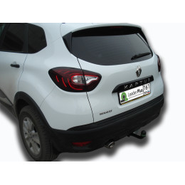 R116-A Лидер-плюс ТСУ для Renault Kaptur 2016-2022 без снятия и выреза бампера. Нагрузки: 1200/75 кг, масса фаркопа 13,6 кг (без электрики в комплекте)