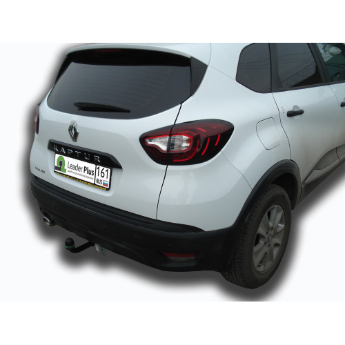 R116-A Лидер-плюс ТСУ для Renault Kaptur 2016-2022 без снятия и выреза бампера. Нагрузки: 1200/75 кг, масса фаркопа 13,6 кг (без электрики в комплекте)